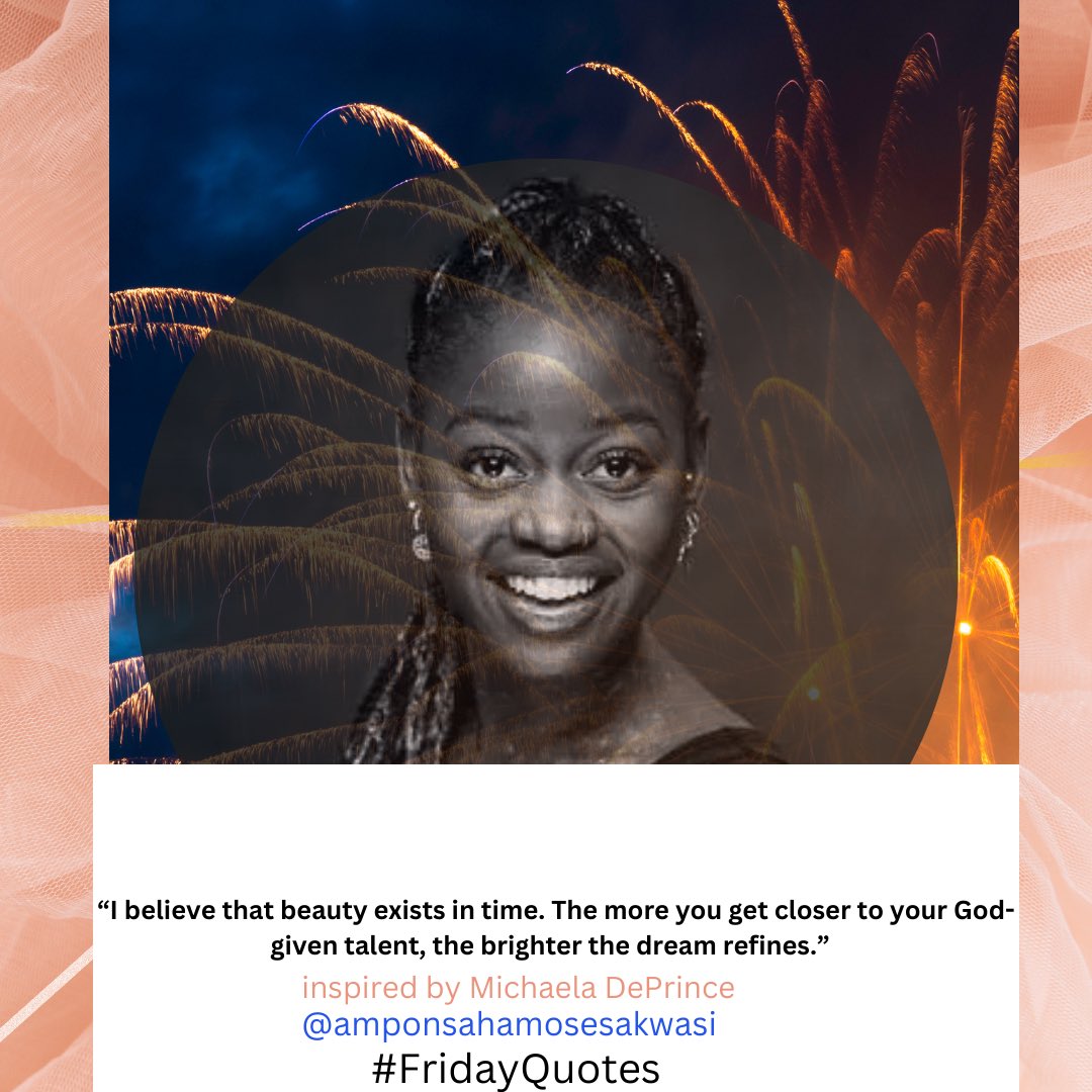 AmponsahMoses2's tweet photo. Meet Michaela Mabinty DePrince. The orphan girl who was rejected by everyone except the family who adopted her because of her skin conditions. She rose to fame at the age of 17 as a ballet dancer.#If you never give up; you will be up to give. https://t.co/lUSsDtS0fp