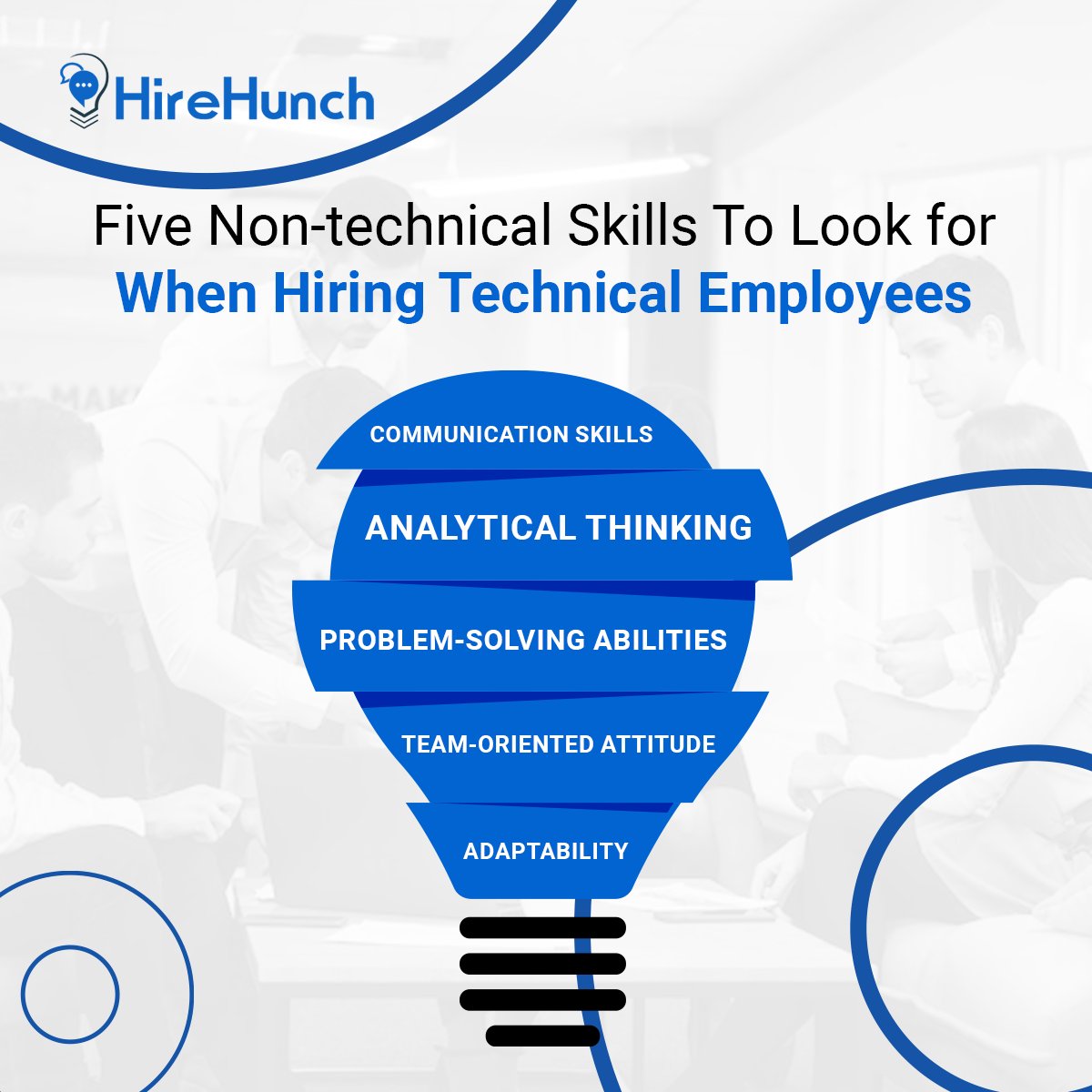 Hiring managers should consider certain non-technical skills when hiring tech candidates to ensure that they hire the right professional for the role. Check out the blog to learn more about it!
#nontechnicalskills #techcandidates #techhiring