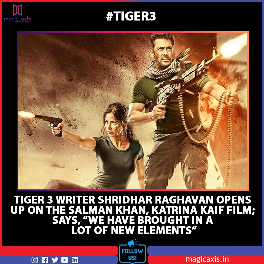 Are you exited for Tiger3???

#MagicAxis #SalmanKhan𓃵 #katrinakaif @BeingSalmanKhan  #shridharraghavan #Bollywood #Bollywoodupdates #UpcomingReleases