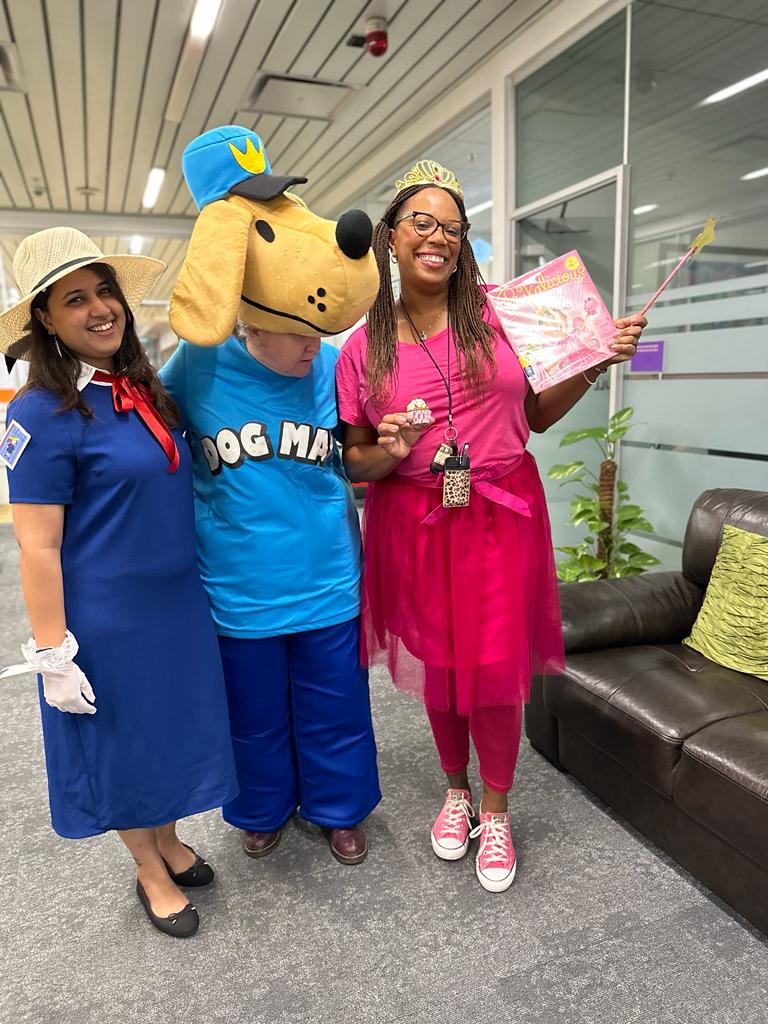 Book Character Day at @ASBIndia always a blast!! 💗📚🧁💗