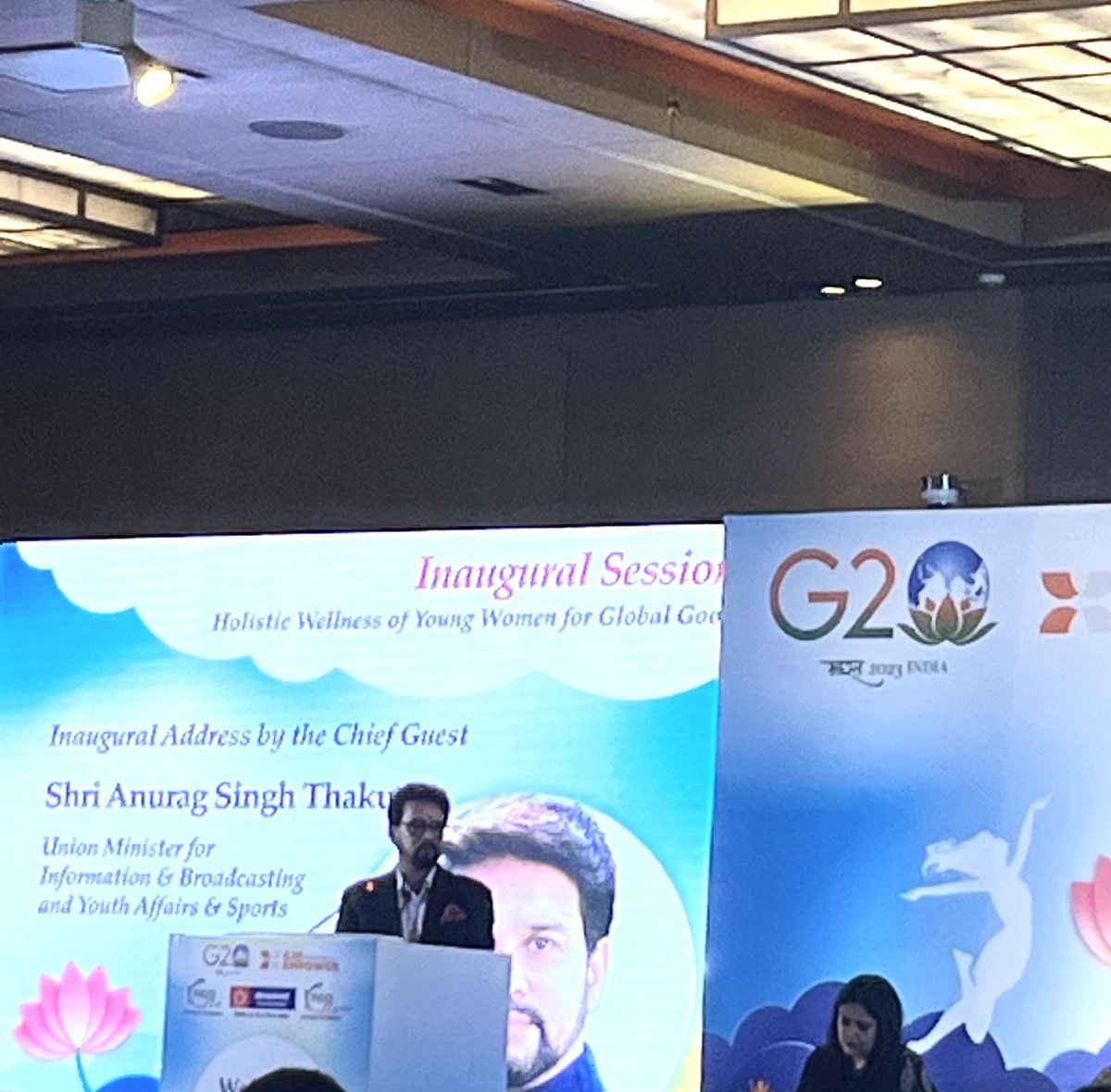 meditatingmuse's tweet image. Reach out to women in villages esp in underserved geographic terrains is a great step towards promoting #preventive health care. Your initiative @Asptal in #cancerprevention for women a applaudable @ianuragthakur #Empower20 scale up 2 benefit more! @g20empower @FICCIFLO