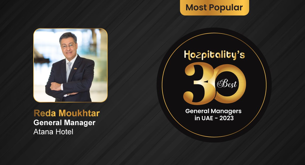 atanahotel's tweet photo. The first edition of "Hozpitality's Best 30” pays tribute to the 30 highly regarded General Managers in the UAE.

The entire team of #AtanaHotel are proud to have our very own leader, General Manager Mr. Reda Moukhtar to be listed as one of the 30 Best Most Popular GM Winners. https://t.co/dOV32d4BHZ