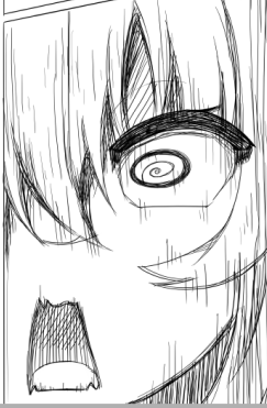 んー荒く描くのむずかし 