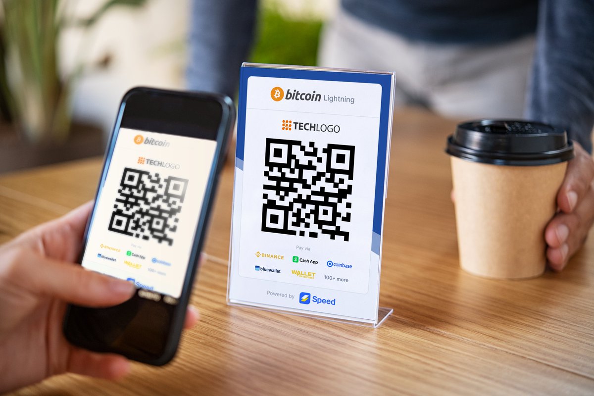 One QR to accept bitcoin lightning or on-chain payments. No need for expensive point-of-sale or apps.