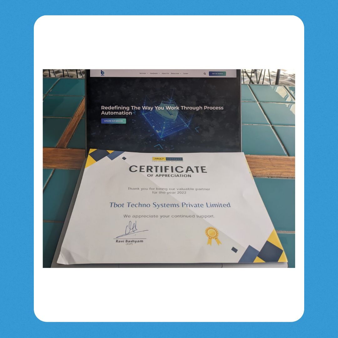 TBotSystems's tweet image. We at TBot Systems would like to extend our heartfelt gratitude to @We_are_Jabra  for their continued support and partnership throughout 2022. Our successful collaboration has allowed us to offer cutting-edge solutions to our clients, and we are honored to have such a renowned