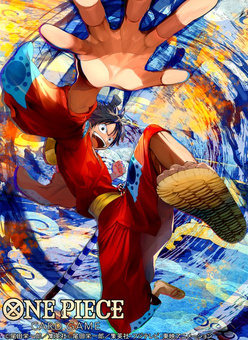 ONE PIECEカードゲーム『モンキー・D・ルフィ(ルフィ太郎)』のイラストを担当しました。今日から書店に置かれる最強ジャンプ2023年3月号の付録となります!#ワンピースカードゲーム #ワンピカード  #ONEPIECE  
