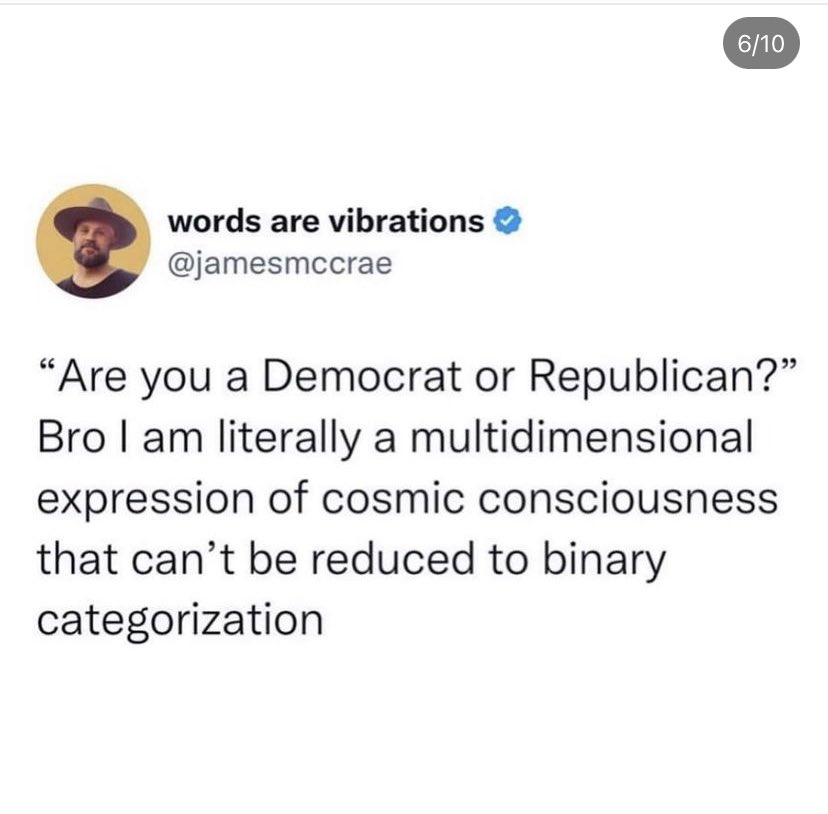 I support #ForwardParty because I want space for as many parties as possible in our democracy. We are too complex as humans to be narrowed down to a binary. I think we can all agree on that.