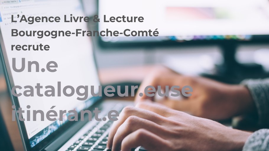 ALL_BFC's tweet photo. 🚨 #emploi : nous recrutons  un.e catalogueur.euse itinérant.e pour le signalement de manuscrits et de fonds d’archives dans le Catalogue général des manuscrits (CGM).  
CDD de 8 mois à pourvoir dès que possible.
⏳ Candidatures avant le 03/03
👉 https://t.co/d0JoIHwNqX https://t.co/WGrDOBsIz4