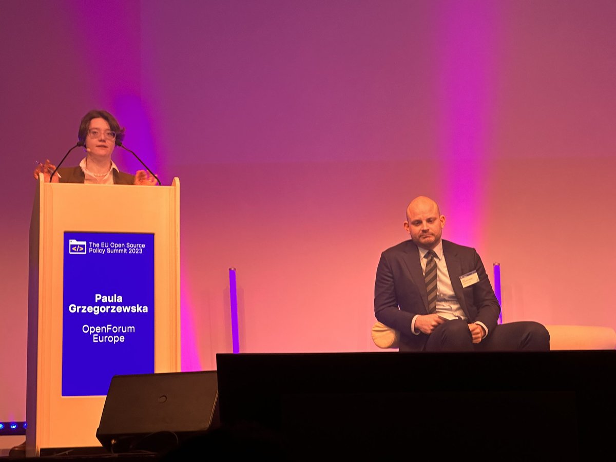 JamesALovegrove's tweet image. @OpenForumEurope #EUOpenSource Policy summit has started!! 

accelevents.com/e/the-eu-open-…