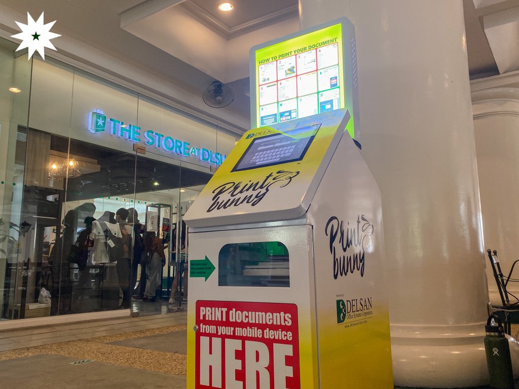 TheLaSallian's tweet photo. JUST IN: A self-service printing kiosk called the Print Bunny will be available to Lasallians from February 1 to June 30 in the Don Enrique T. Yuchengco Hall lobby. Copies are printed using an inkjet printer at P2 per black and white print and P15 per colored print. https://t.co/K0duYThYHr