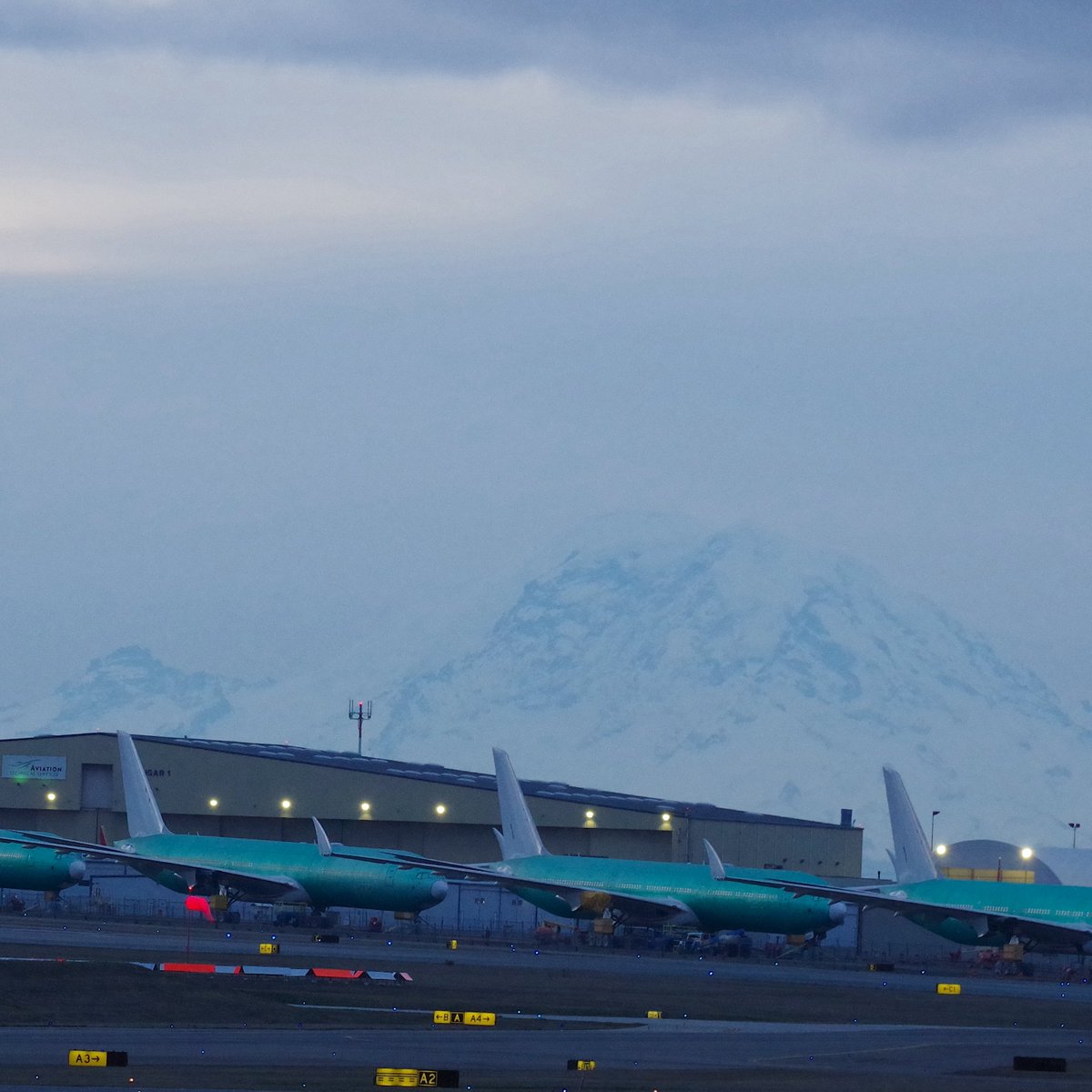 SantoshMathan's tweet photo. Saying goodbye to the 1574th 747 built https://t.co/2GlUymyBK5