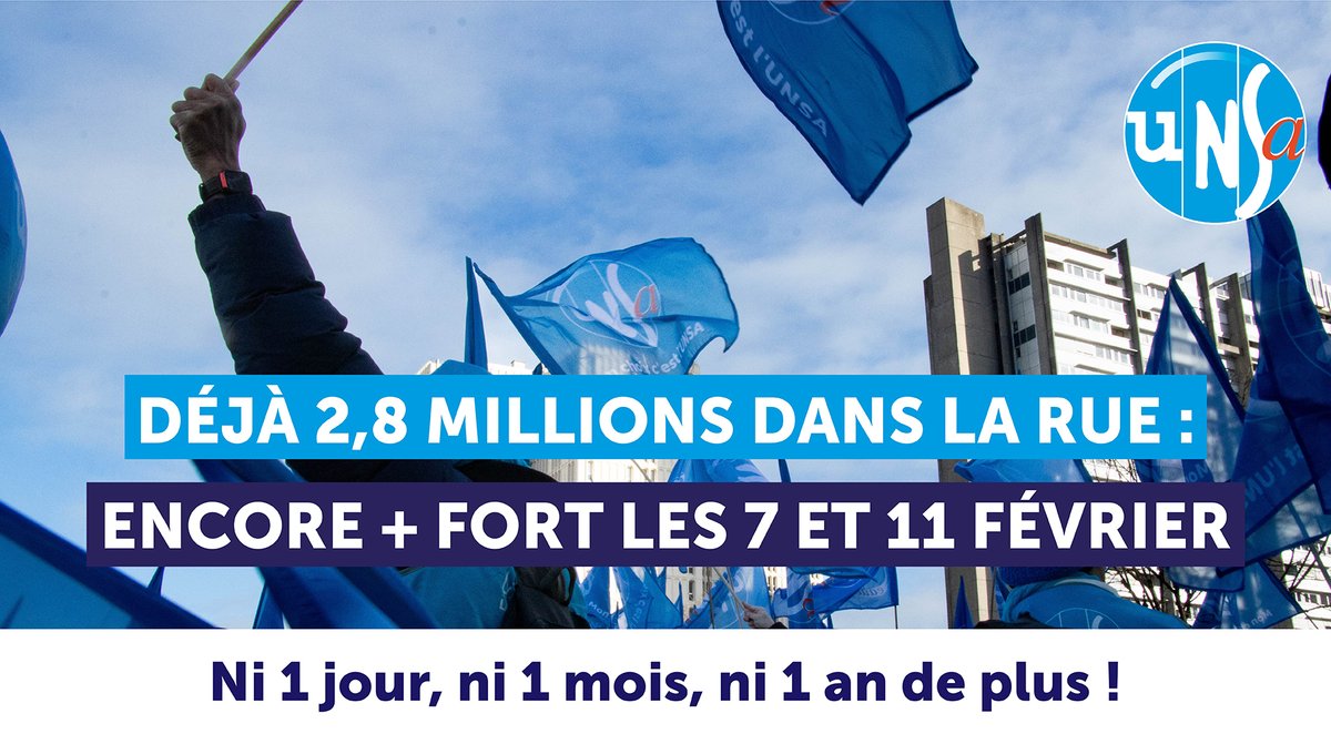 UNSA_officiel's tweet photo. Pour gagner !
#ReformesDesRetraites https://t.co/0Skhr8sobl