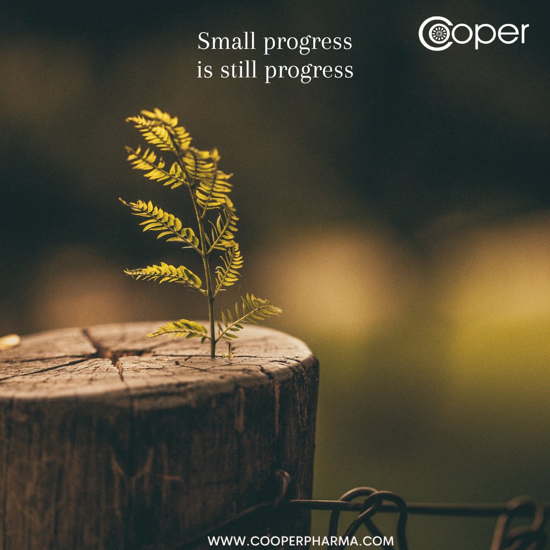 PharmaCooper's tweet photo. Don't underestimate the power of small progress! Every step counts on the journey to success. Keep pushing forward 💪
#smallprogressisstillprogress #MotivationalQuotes #smallstep #success https://t.co/QoRKjFLlUy