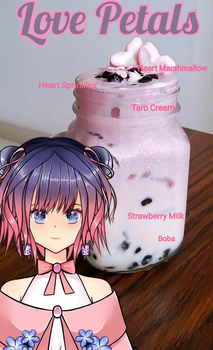 choconachuu's tweet photo. Hai para #bobatachi apakah kalian penggemar Boba Drink juga? Siang ini Choconee m'buat minuman boba u/@arisa_vapiocca. Perpaduan rasa Strawberry MIlk dgn Taro Cream&kenyalnya boba sebg slh1 menu edisi Valentine. Smoga Arisa suka ya~ #buatannyachoco #Bobart support u/ Arisa jg ya. https://t.co/qtvORv1h7E