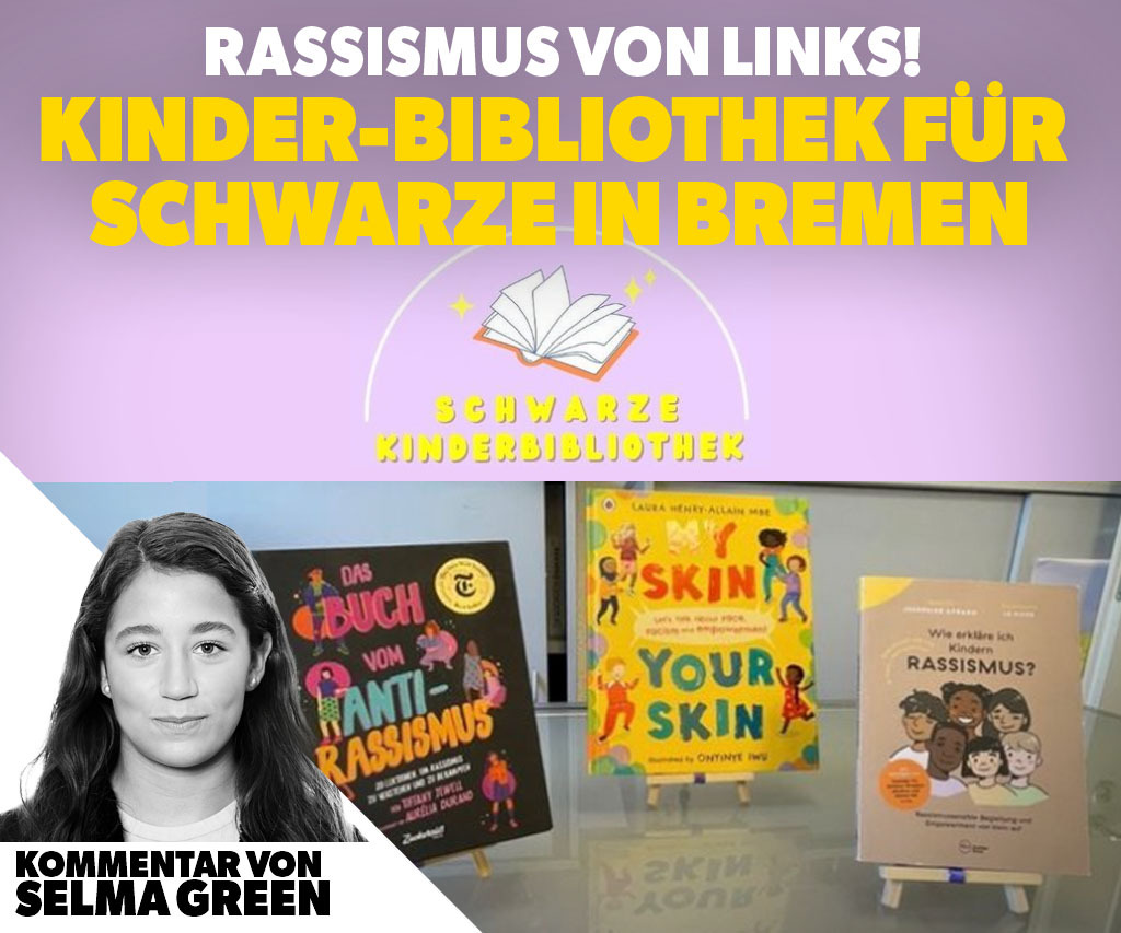 In Bremen hat eine „Schwarze Kinderbibliothek“ eröffnet - „schwarze und afro-deutsche“ Kinder sollen dadurch jemanden haben, mit dem sie sich identifizieren können – völliger Quatsch, findet meine @apollo_news_de Kollegin Selma. Und obendrein rassistisch.

pleiteticker.de/rassismus-von-…