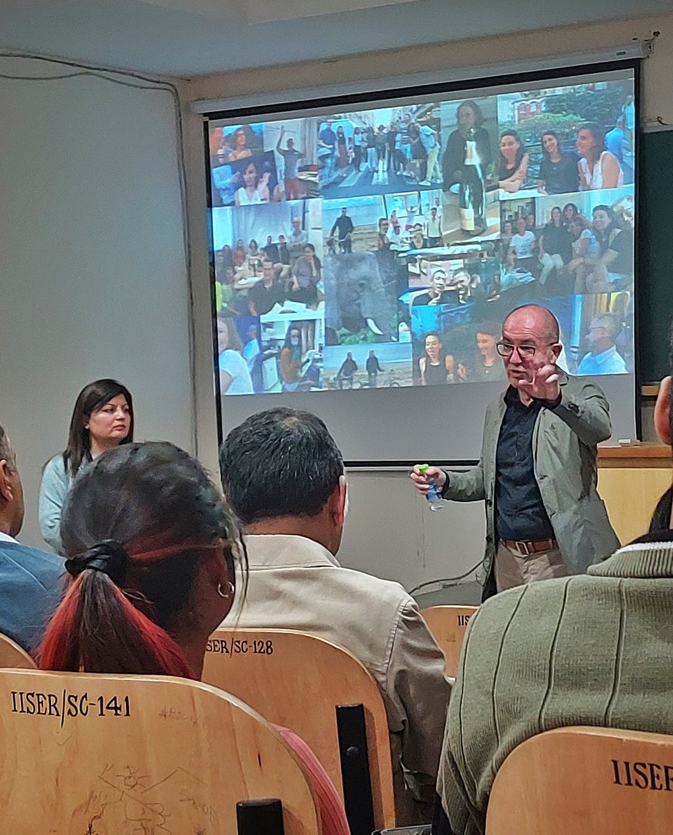 Rachna Chaba (@chabarachna) on Twitter photo Thank you Frédéric Barras <a href="/FredBarras/">Barras Frédéric</a> (Pasteur Institute, France) <a href="/institutpasteur/">Institut Pasteur, since 1887</a> for an exciting talk on ‘iron-sulfur based biology’ @IISERMohali <a href="/DBS_IISERM/">Dept. of Biological Sciences (DBS), IISER Mohali</a> followed by stimulating interactions. Faculty and students from <a href="/CSIR_IMTECH/">CSIR-IMTech</a> <a href="/NABI_India/">BRIC-NABI</a> also joined for the event. Thank you Frédéric Barras <a href="/FredBarras/">Barras Frédéric</a> (Pasteur Institute, France) <a href="/institutpasteur/">Institut Pasteur, since 1887</a> for an exciting talk on ‘iron-sulfur based biology’ @IISERMohali <a href="/DBS_IISERM/">Dept. of Biological Sciences (DBS), IISER Mohali</a> followed by stimulating interactions. Faculty and students from <a href="/CSIR_IMTECH/">CSIR-IMTech</a> <a href="/NABI_India/">BRIC-NABI</a> also joined for the event.