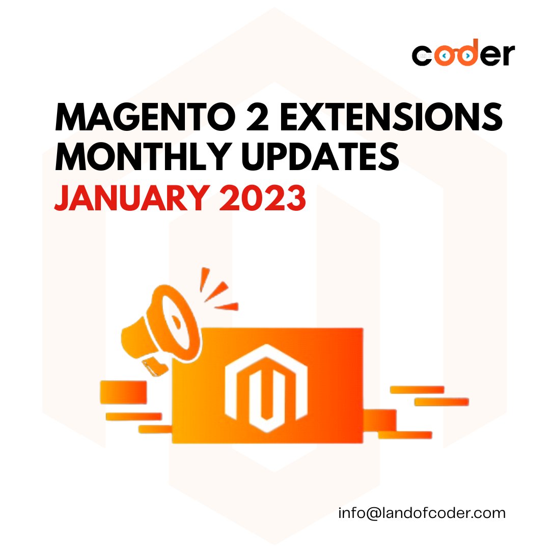 landofcoder's tweet image. MAGENTO 2 EXTENSIONS MONTHLY UPDATES - JANUARY 2023
Let’s take a look back at what the Landofcoder team has been working on Magento 2 Extensions Monthly Updates – January 2023.
👉 Check it out: bit.ly/3HTmzCA
#landofcoder #magento #magento2extension #monthlyupdates