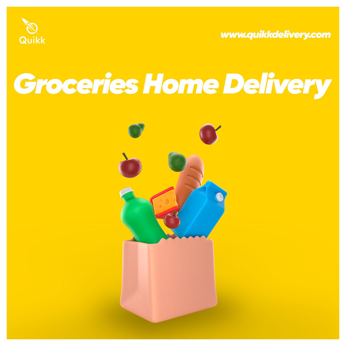 Send us your shopping list. Complete a custom order telling us your preferred grocery pick-up location. We'll do the pick-up &amp; delivery for you.

Enjoy the comfort of your home. Delivery to your home or office space