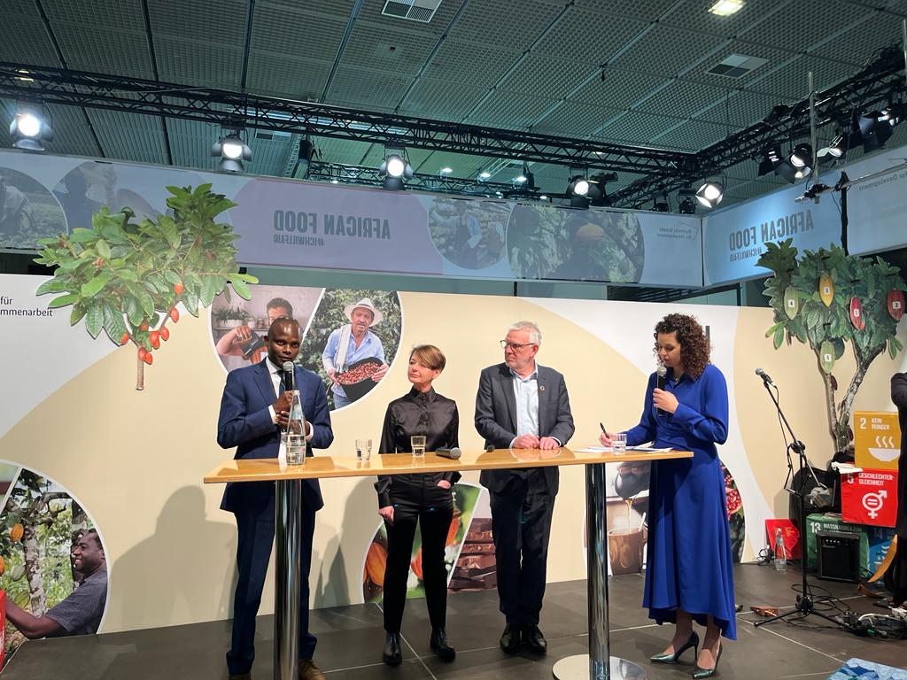 "Farmers should have a say when it comes to the transformation and sustainability of food systems. This is the only way they can feed a growing population." - Dr. Daniel M. M'Mailutha, KENAFF CEO.

#StandWithFarmers #Agriculture #FoodSystems <a href="/giz_gmbh/">GIZ</a>