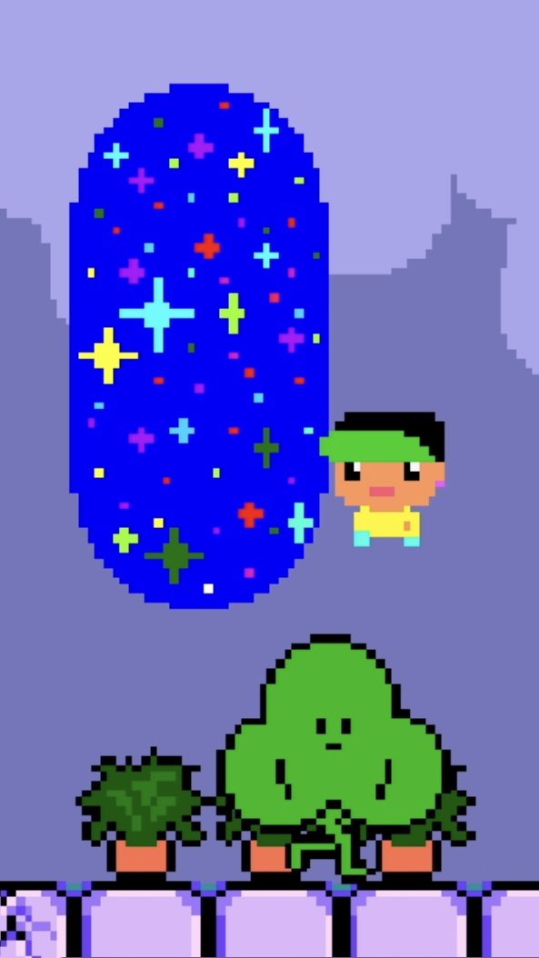 Soybaby's tweet image. Portal is working now with teleport animation ✨🌀✨ #PanicZone
#screenshot #8bit #pixelart #gamedev #godot #indiedev