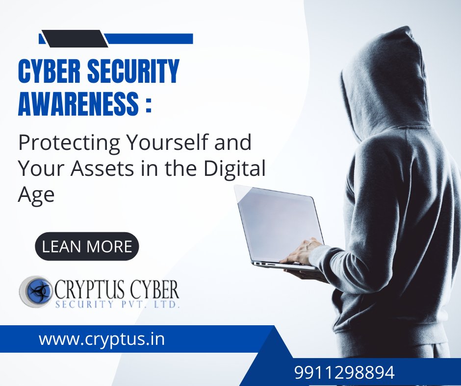 cryptushack's tweet photo. #cybersecurityawareness
Cyber security is a growing concern in today's world, where technology is becoming increasingly integrated into our daily lives.
🙋♂️ Read more 👇
https://t.co/ppm6IVmB8H
#cybersecuritytraining #Cryptus #cybersecurity #cryptusinternship https://t.co/OK4GTSjLOe