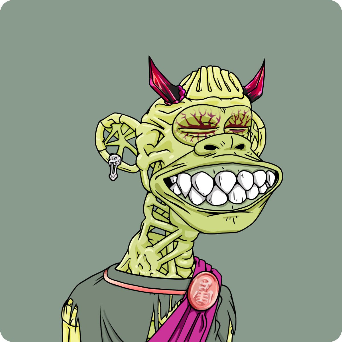 Mutant Ape #8921
Todays Sale: 15.5 ETH 
Marketplace: OpenSea 
#MutantApe #MAYC