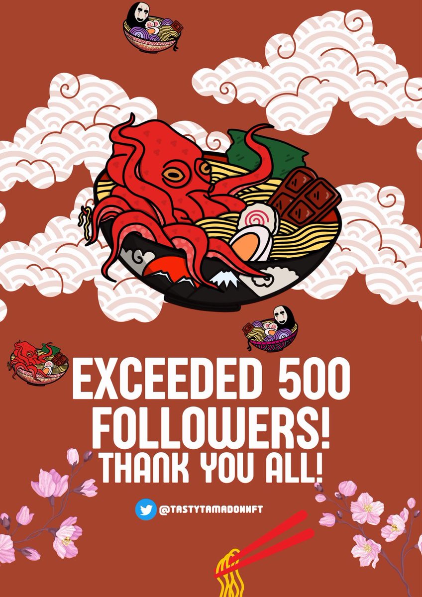 TastyTamadonNFT's tweet image. Happy Friday #CNFTCommunity,

Our Kitchen is busy with a collab giveaway! Check out our pinned tweet and thank you for all the support 😘✨🐙🔥

#CNFT #CNFTs #cnftproject #CNFTCollection #CNFTdrop #CNFTart #CNFTCollector #CNFTGiveaways #CNFTGiveaway #CardanoNFTs #CardanoNFT