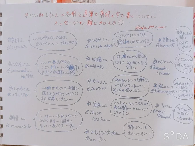 反応ありがとうございました～～!!
めっちゃ字が雑だし読みにくいですが許して……
お返事はくれたら嬉しいけど、多分捌けないのであってもなくても大丈夫です! https://t.co/NnmtYHtKlQ 