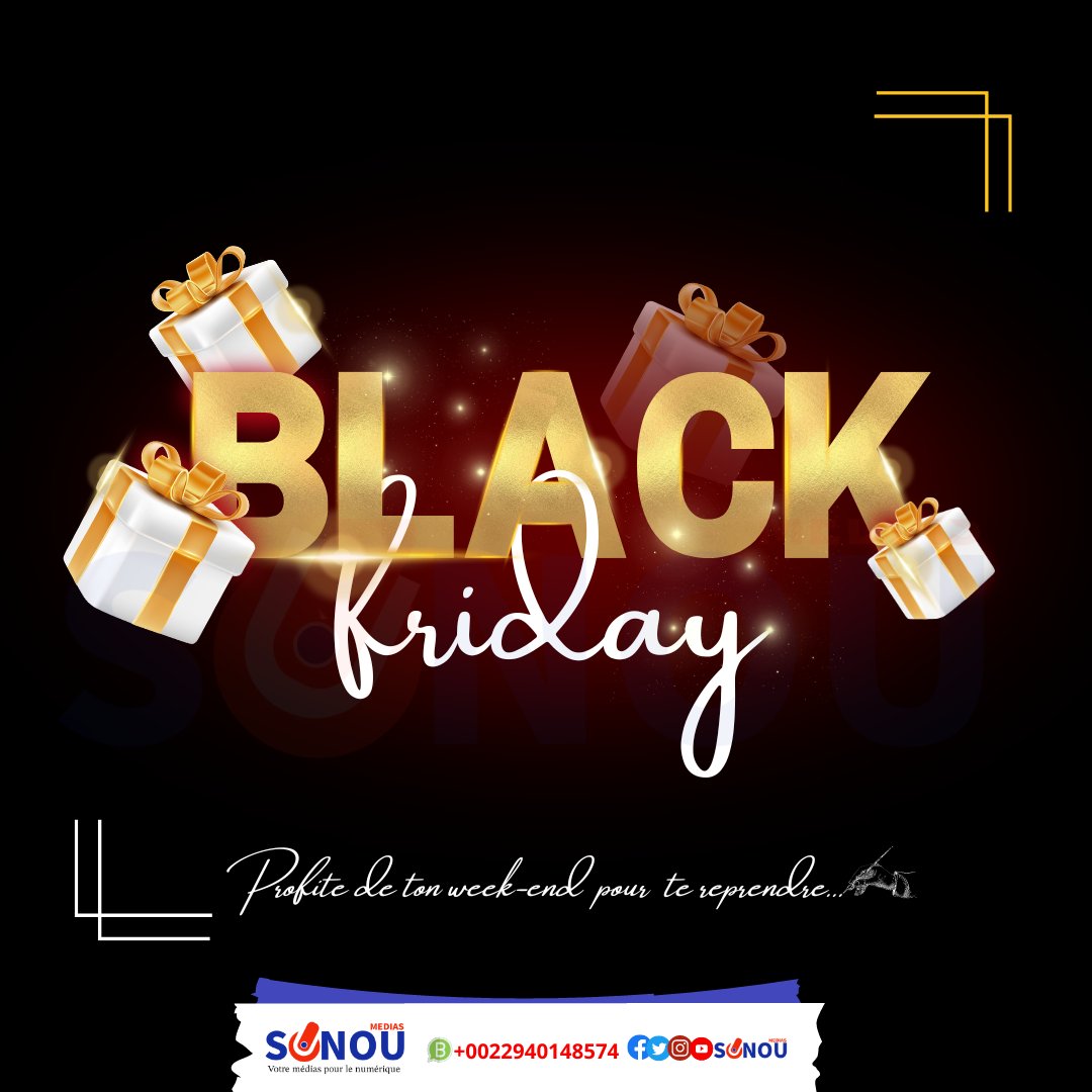 infoblog229's tweet photo. enjoy your start to the weekend. black friday
#Publicité #FactChecking #Webpresse #Communication 
Tous ensemble pour une justice d'information fiable.
@LabsGv https://t.co/5Fb5qurSGC