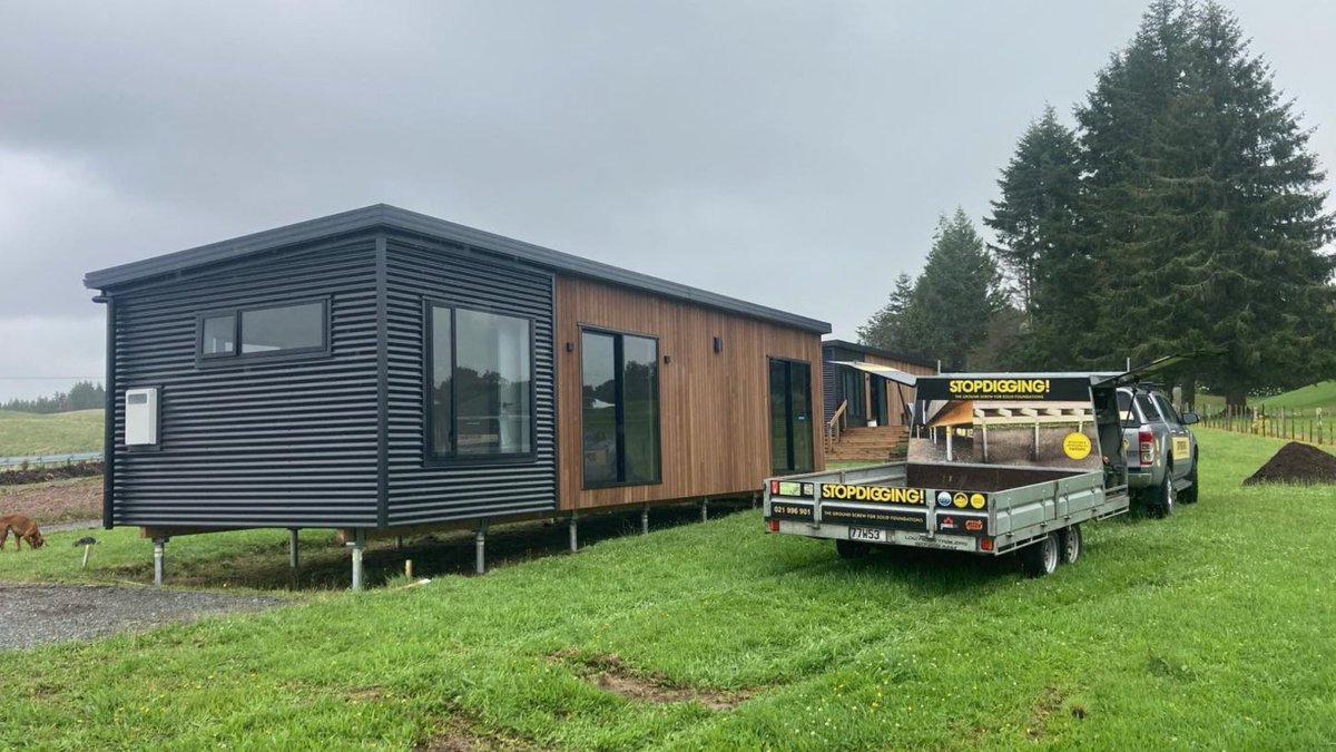 Our partners over at @StopdiggingNZ are busy at work! 
Our Award Winning ground screws are able to be installed in all types of locations!