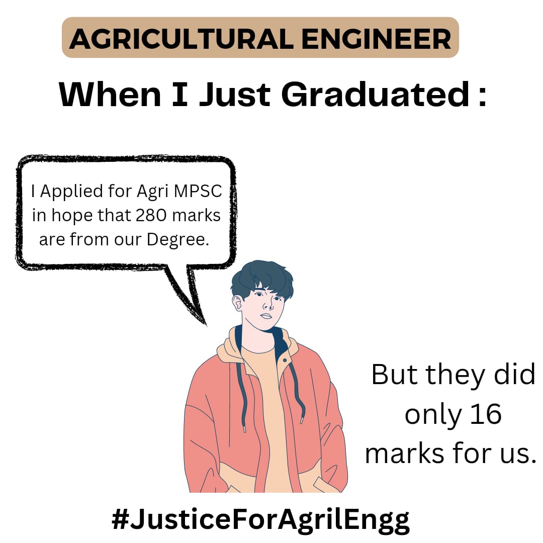 _Ritika_03's tweet photo. #JusticeForAgrilEngg
@mieknathshinde 
@Dev_Fadnavis 
@CMOMaharashtra 
@maha_governor 
@PMOIndia 
@rashtrapatibhvn
@mpsc_office https://t.co/YAtBw8jCfO
