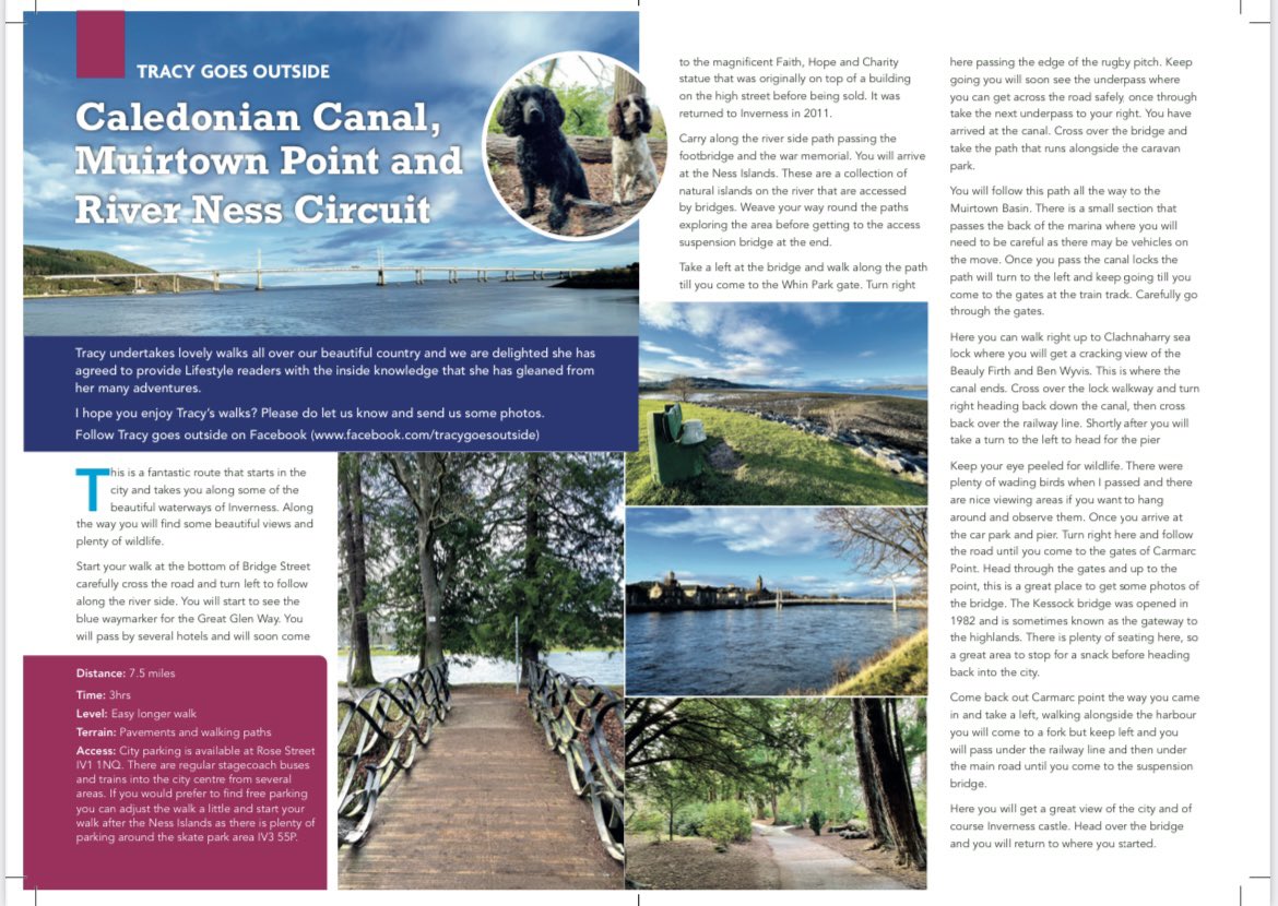 tracygoesout's tweet photo. My latest feature is in the new issue of @LifestyleMoray available online now  https://t.co/UmxzAT59cy https://t.co/vXg7682y6d