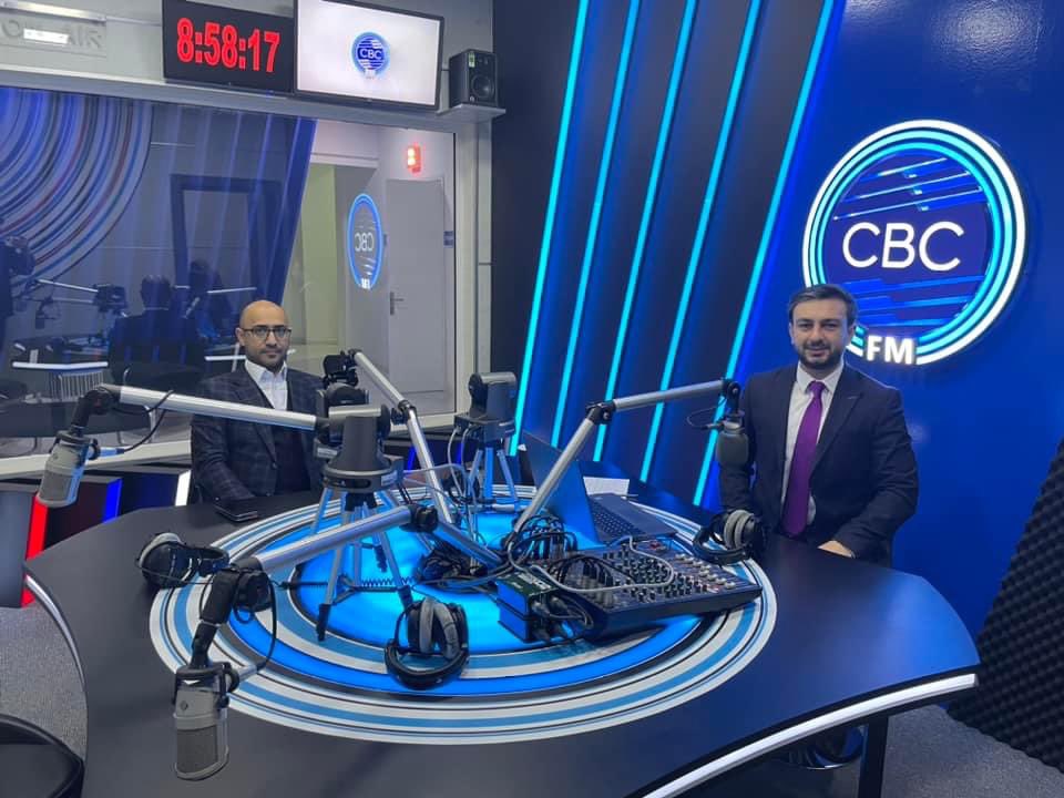 Today, I was invited to #CBCFM #Azerbaijan by my dear friend Khanlar Mehdiyev and talked about our upcoming event  #Kazan OIC Youth Entrepreneurship Forum, as well as, about the activities and programs of @icyferc