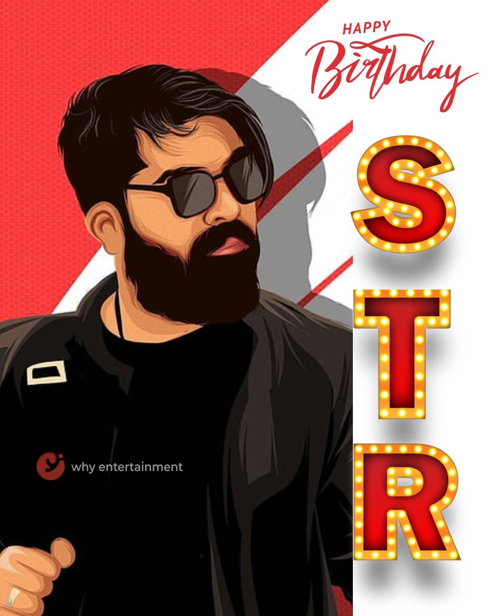 Happy birthday #STR @SilambarasanTR_ #hbdstr #happybrithdaystr #hbdsilambarasan #hbdstr #atman #simbu #simbufansforever #pathuthala #nammasatham