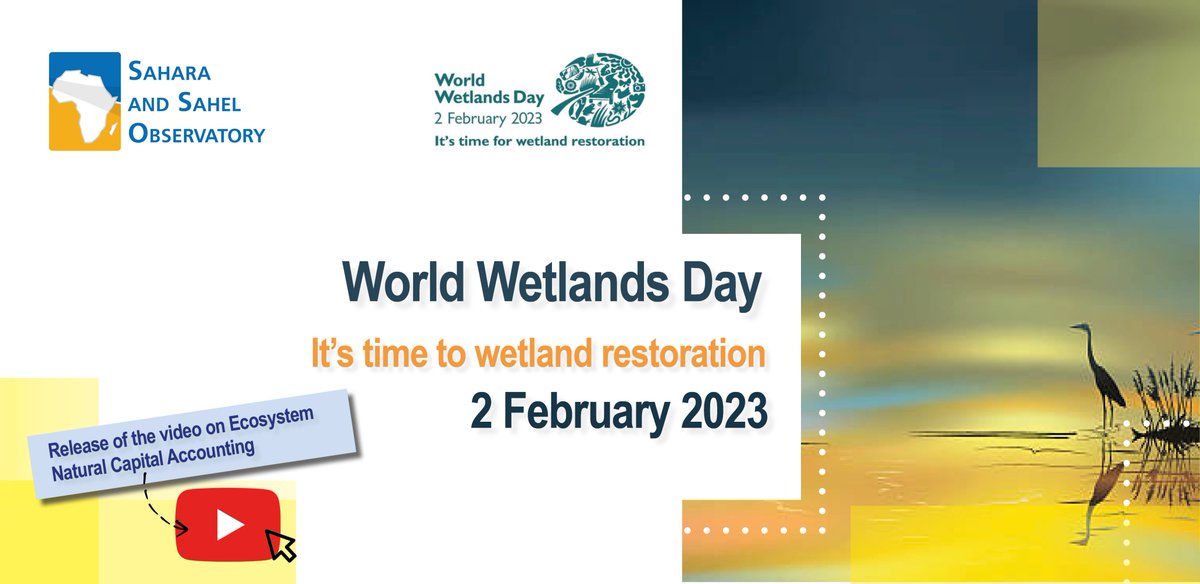 OSS_Comms's tweet photo. The @OSS_Comms celebrates the #WorldWetlandsDay and releases the video produced under #Copernicea that focuses on #Ecosystem Natural Capital Accounting in #Africa ... https://t.co/REFqUB1EUc
Watch the video : https://t.co/0TrxVWFK1H https://t.co/TbkC0Iqsit
