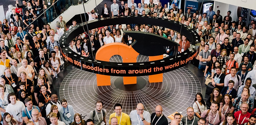 Community is at the core of what we do here at Moodle 🧡

📌 Get support from our community: moodle.org
📌 Join our learning hub for free: moodle.academy
📌 Find resources for your Moodle courses: moodle.net