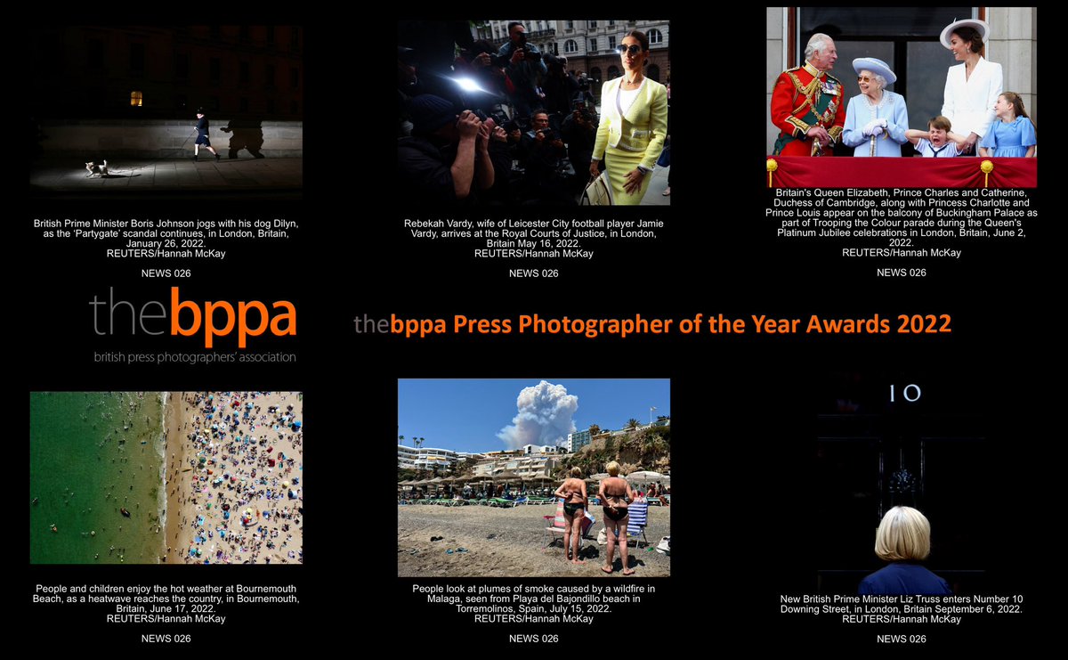 TheBPPA's tweet image. Our overall winner and The BPPA’s Press Photographer of the Year for 2022 is Hannah McKay/Reuters