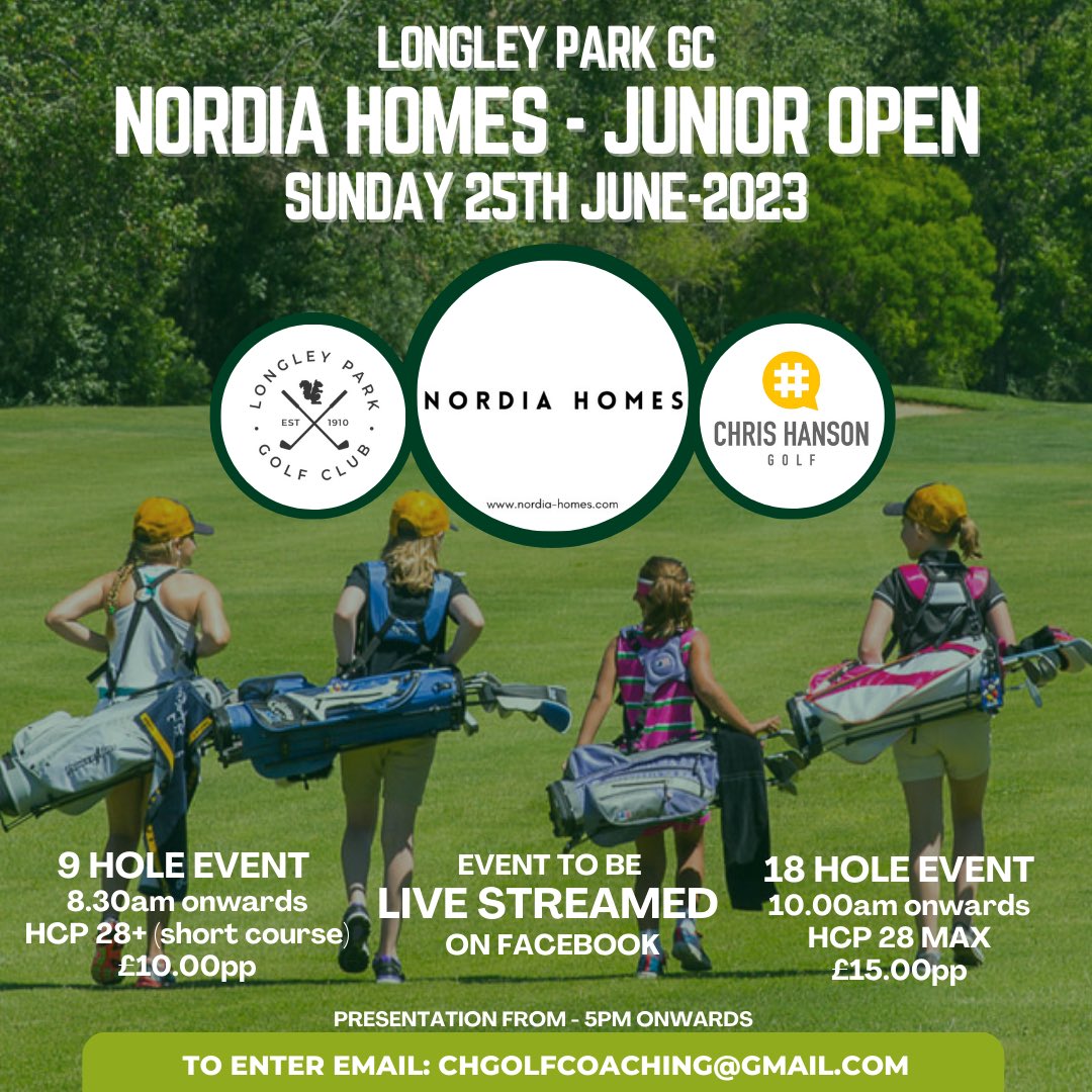 Please RT, share &amp; like 🙏 

I really want this to be an amazing event for ALL the Juniors 🏌🏽‍♂️ 

🎥 Live streamed 
🤪 Off course fun
⛳️ Competition 
🎁 Amazing prizes 

If you could possibly help in anyway that would be amazing…

Raffle prizes
Table prizes
Volunteers
Sponsorship