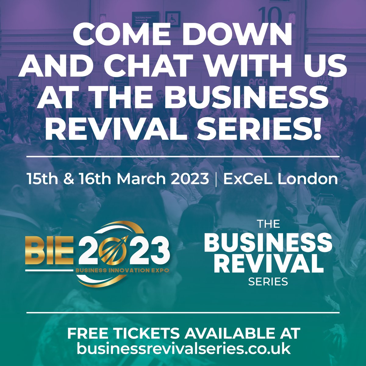 Fun news! We are exhibiting at another not-to-be-missed business show next month. Visit our exhibit on the 15th & 16th of March. Secure your free ticket online: businessrevivalseries.co.uk 

#business #sme #startups #networking #businessinnovation #eventslondon  #BIE23 #BRS23