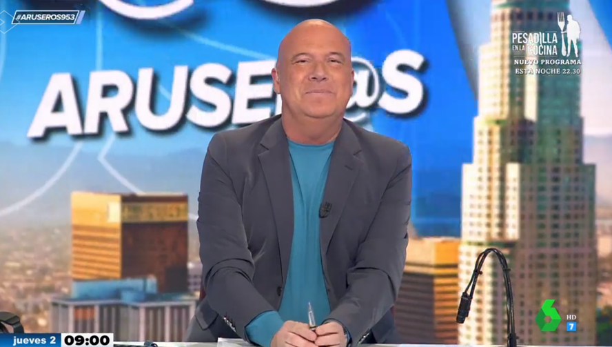 #Audiencias I

🥇 <a href="/AruserosLaSexta/">Aruser@s</a> firma otro rotundo liderazgo en la mañana con un 18% de cuota

📺 Supera los 400.000 seguidores de media y +1,1 millones de espectadores únicos

🏆 Es líder también en Target Comercial (22,5%) y en su emisión completa con un 15,6%