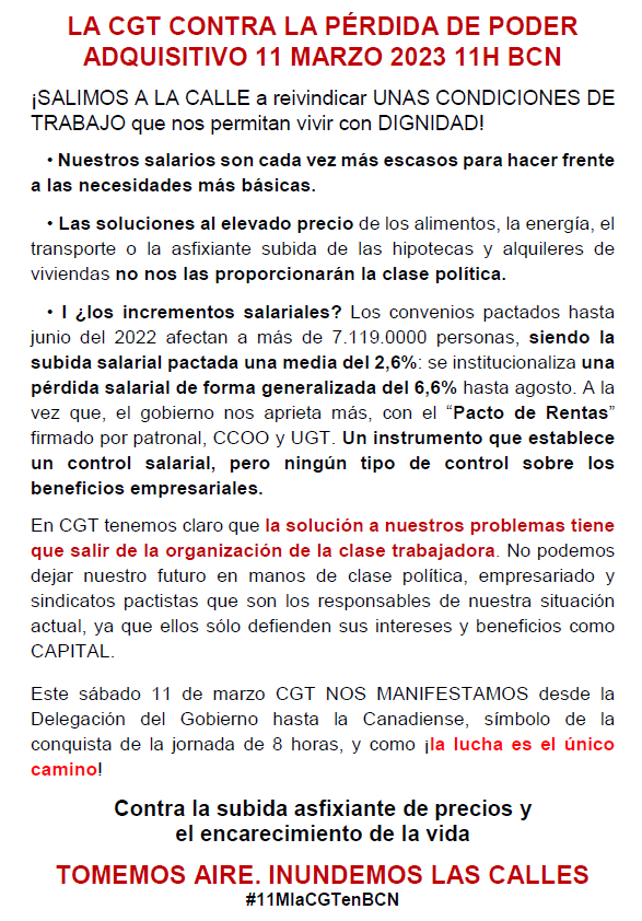 FEHAC CGT 🔴 ⚫ ⚒️ (@cgtfehac) on Twitter photo 