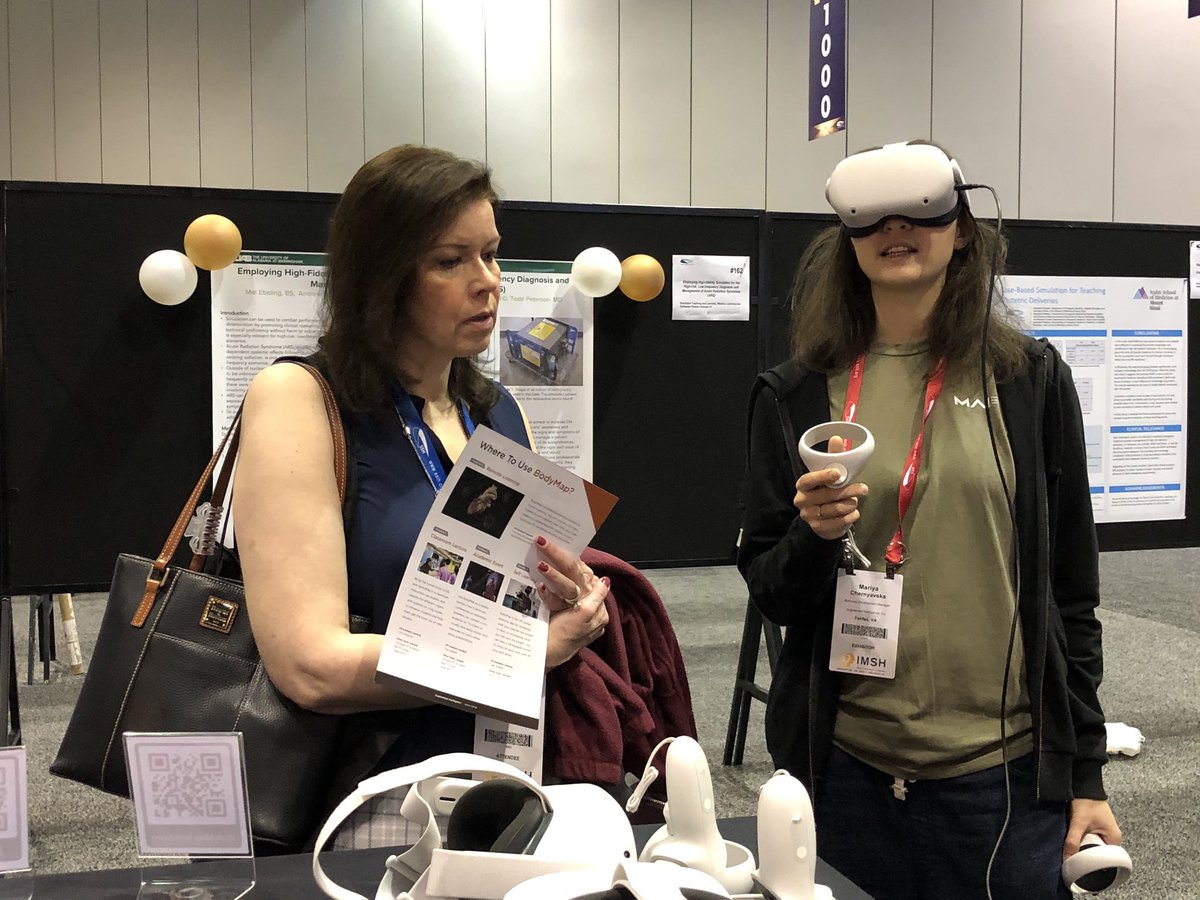 MAIdotAI's tweet photo. We celebrated #IMSH2023 with lots of sparkles ✨

Thank you all, both old and new friends, for hanging out with us at our # 842 booth, and sharing your valuable feedback.

Check out some of the photos we took at the event 👇

#IMSH2023 @SSHorg #vranatomy #medverse #meded https://t.co/K7LYohXtp9