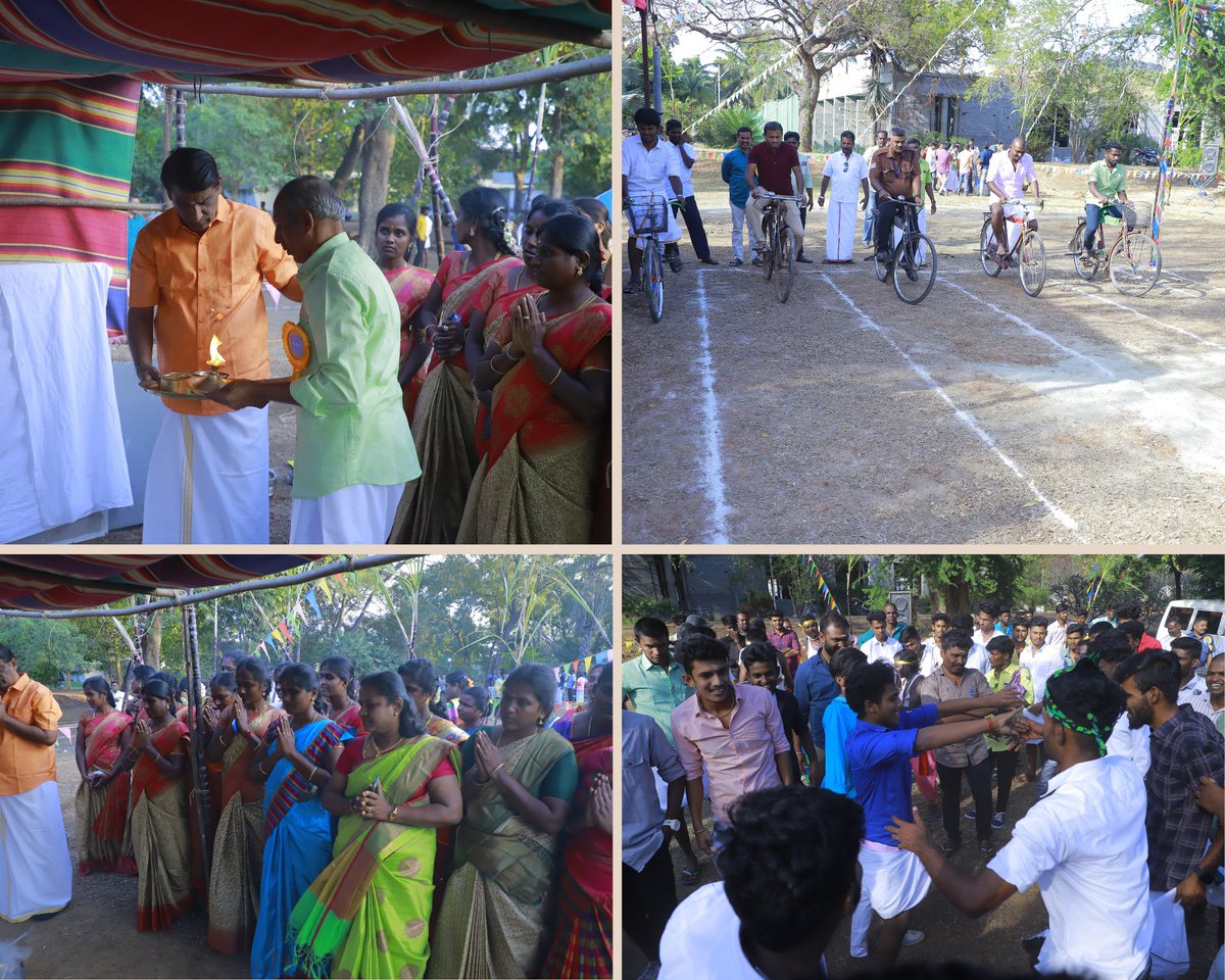 TVSSS3's tweet photo. The Pride of Thai Thirunazh ( Celebrating the Harvest ) β Pongal Celebration was conducted in TVS Sensing Solutions on 14th January.
Our people enjoyed the Joy of welcoming Thai Thirunazh in a form of Village set up with setting up β Thiruvizha β .
#TVS #TVSSensing #pongal2023 https://t.co/A85Gpfenps