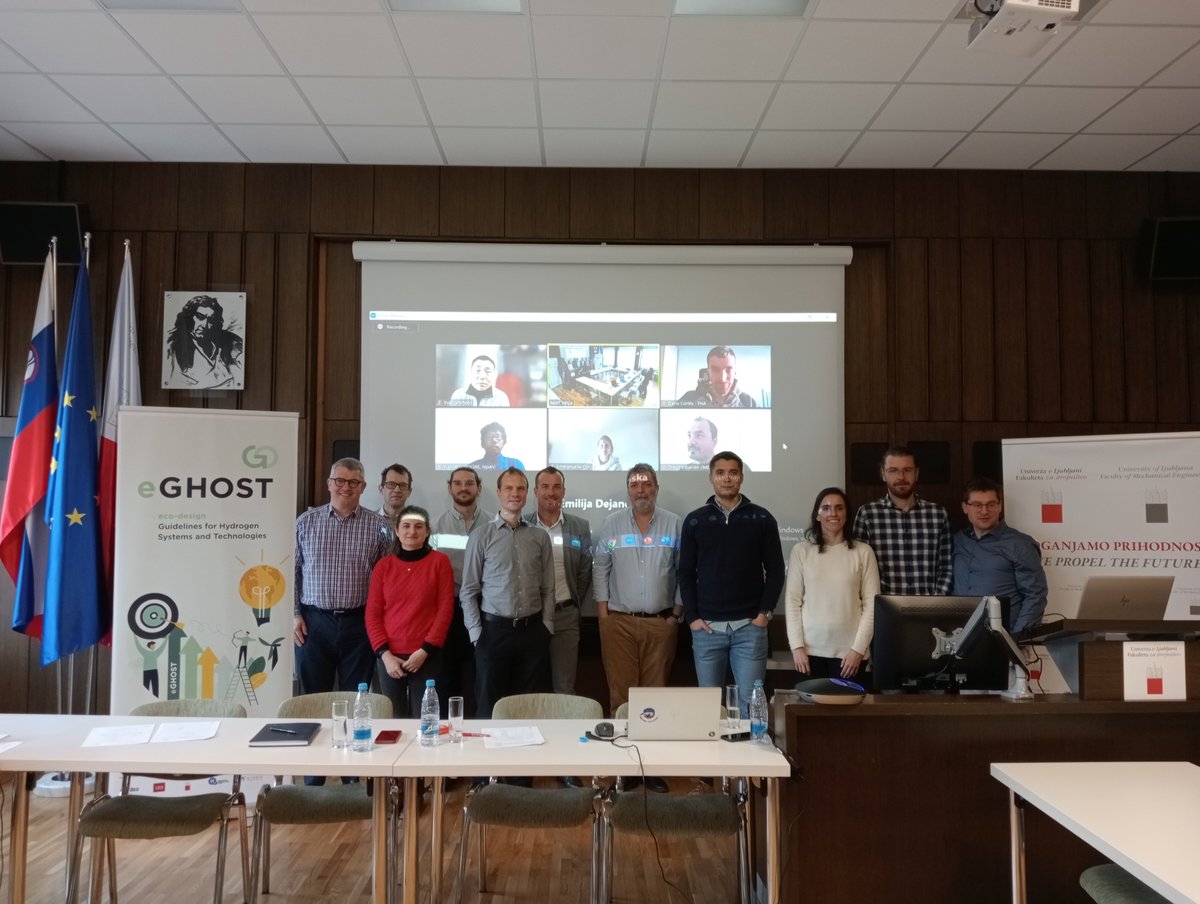 eGHOSTProject's tweet photo. The 4th General Assembly of the @eGHOSTProject took place this week at @FSLjubljana facilities 🇸🇮🏔️

📈Key discussions to face the last year of the project
⏭️Agreements on the next steps to be taken

Thx a lot to all the participants!

#hydrogen #ecodesign #sustainability https://t.co/SdwycTlajF