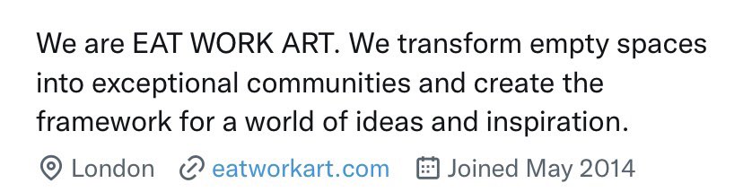 alexramage1's tweet photo. @eatworkart Cambridge House is not an empty space. It’s an exceptional nursery which your disgusting company locked out of the building last night, leaving babies and toddlers with nowhere to go. Camberwell already is a community and you will never be a part of it. https://t.co/oTW7ah7NSO
