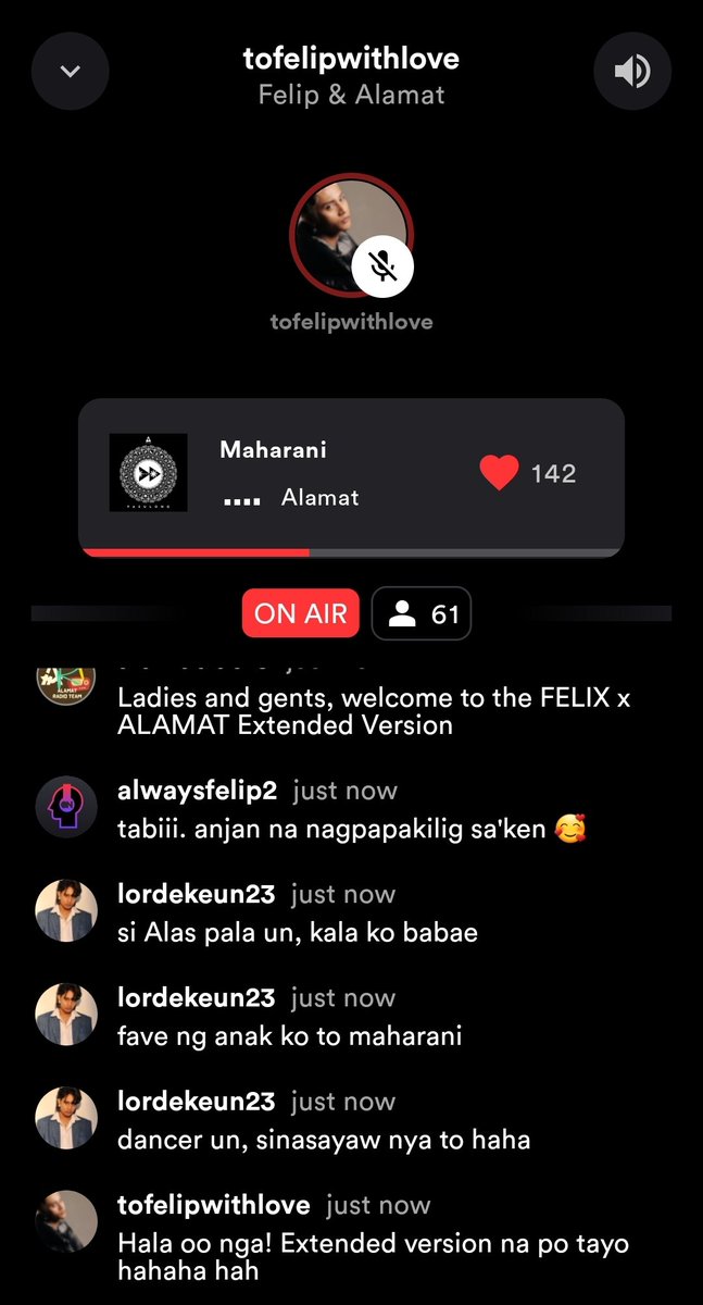 AlamatRadioTeam's tweet photo. We just completed our 8hr marathon stream at https://t.co/AuCFmzXGUr but guess what? We are now in our EXTENDED VERSION. Continuing on for a few more hours.
Habol kayo!
JAM WITH FELIPxALAMAT
#FELIPxALAMAT
@Official_ALAMAT @felipsuperior https://t.co/Ega7epF0Jw