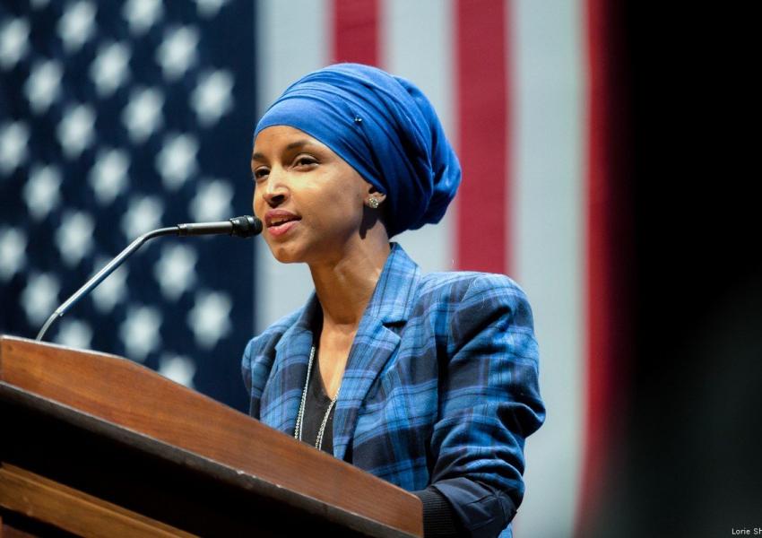 DavoodBg's tweet photo. There is so much #FreedomOfSpeech and adherence to #WomenLifeFreedom in the West that a female MP is fired just for expressing her opinion!
#llhanOmar https://t.co/O9jI4ih4dV