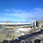 Image for the Tweet beginning: Le #chantier du nouveau silo