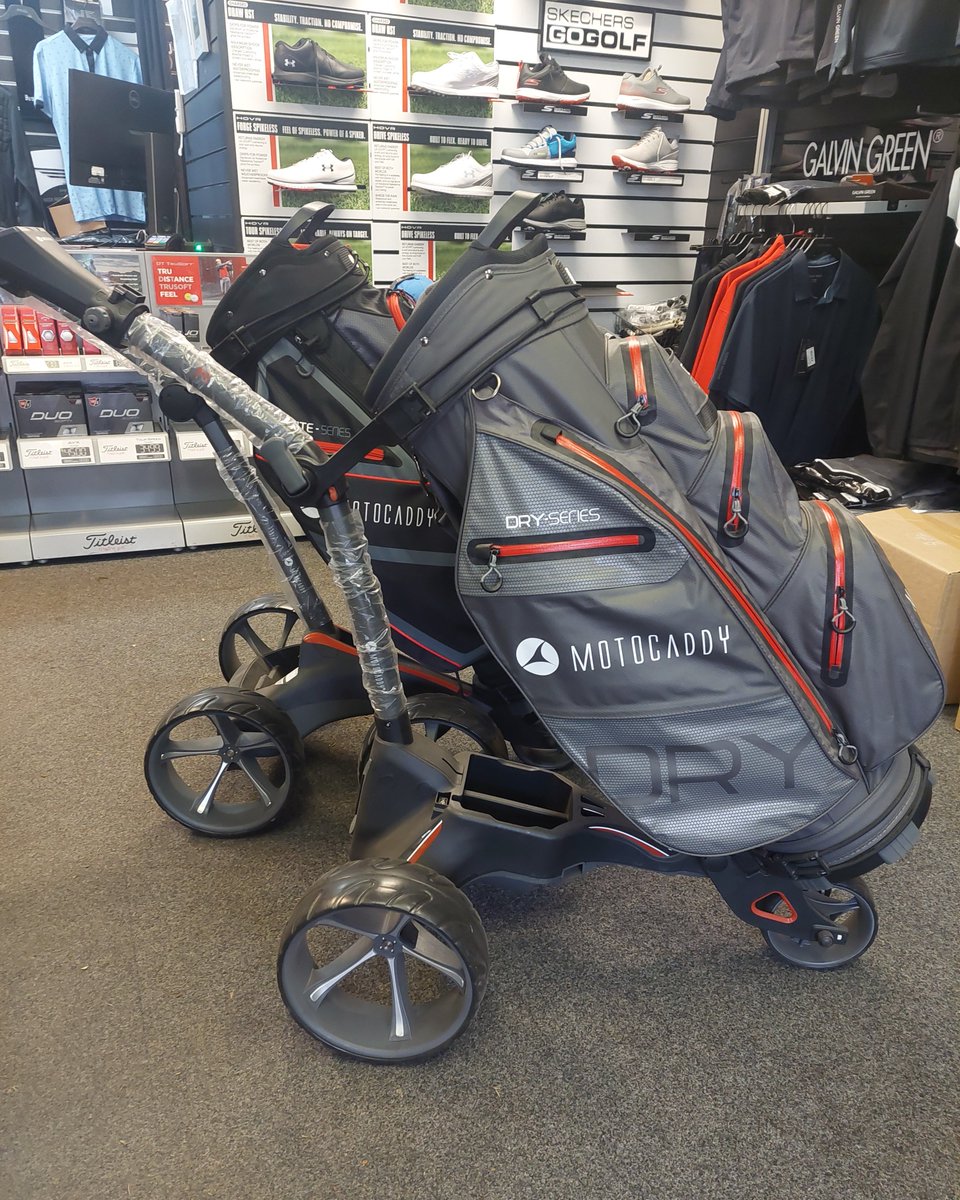 Nigel's Deals On Wheels! ⛳🏌️ Brilliant Offer!  The first two customers to purchase a Motocaddy Bag &amp; Electric Trolley will receive 30% discount off the bag #gettingreadyforgolf #GreatOffer #professionalshop #englandgolf #staffsgolf #wellbeing #outdoorsports