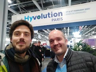 L'équipe Spark était à Hyvolution Paris pour parler d'Hydrogène (bien sûr) et d'Hydrogène Turquoise 🟪 en particulier
